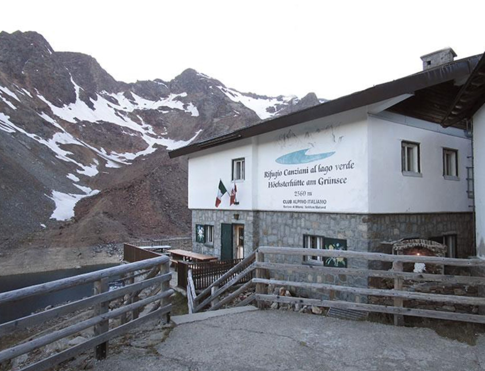 rifugio canziani al lago verde