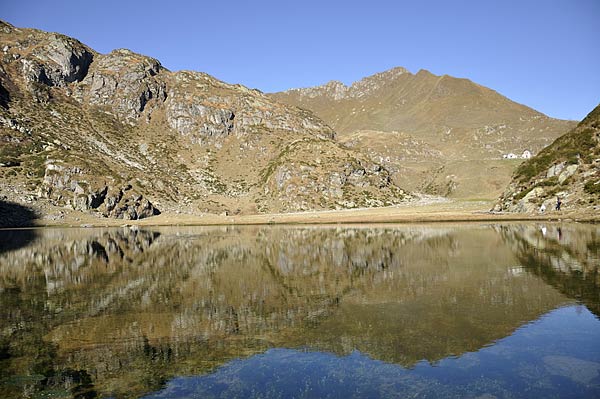 Laghetto nei pressi del Colle Baranca