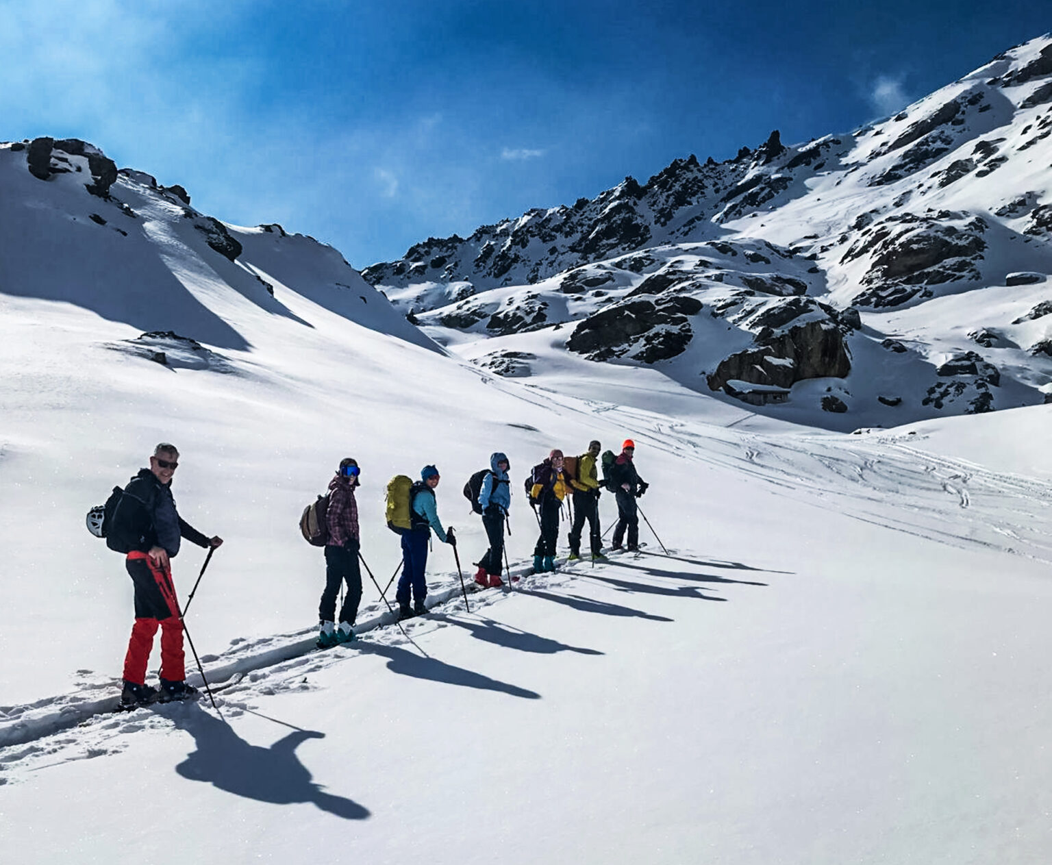Foto uscita di sciescursionismo
