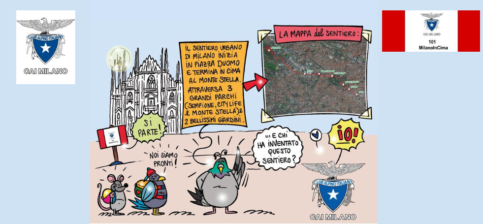 vignetta del sentiero urbano