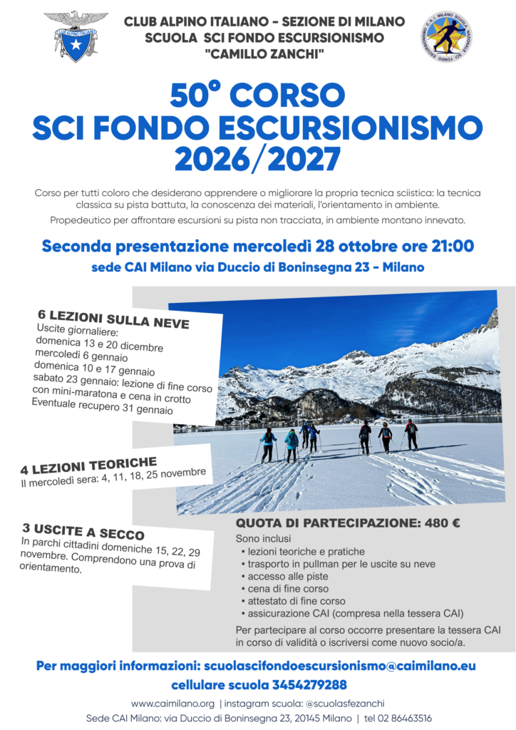 Locandina Corso 2026-2027 SFSE1