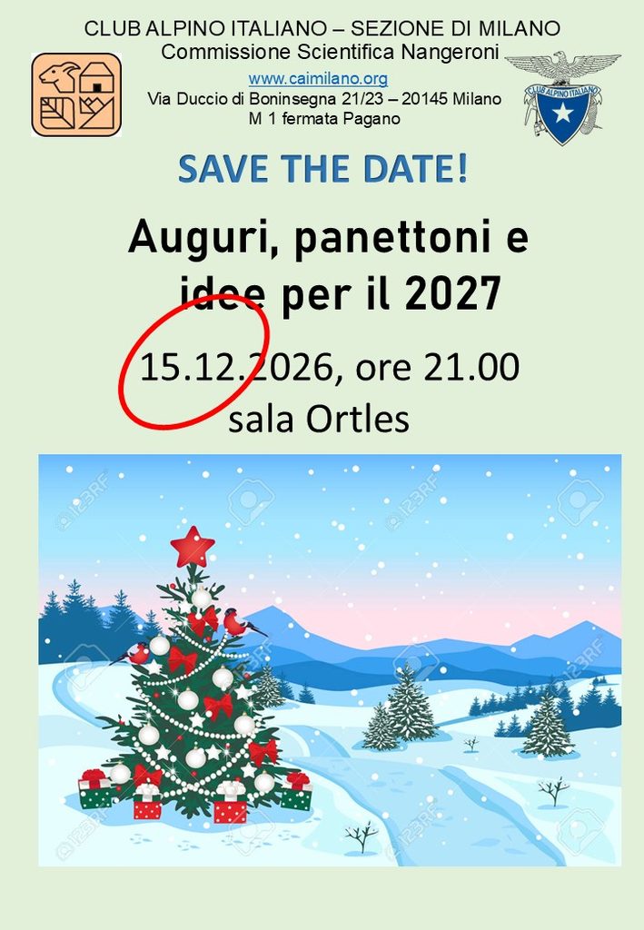 Non prendete impegni per il 15 dicembre, vi aspettiamo! 